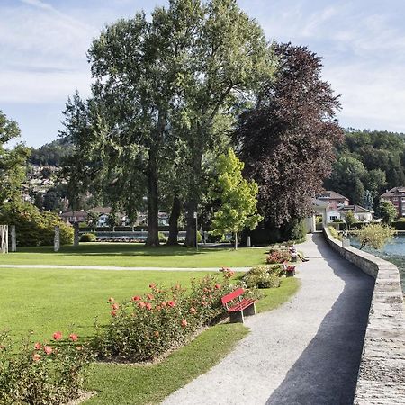 Schloss Schadau - Swiss Historic Hotel Thun Dış mekan fotoğraf
