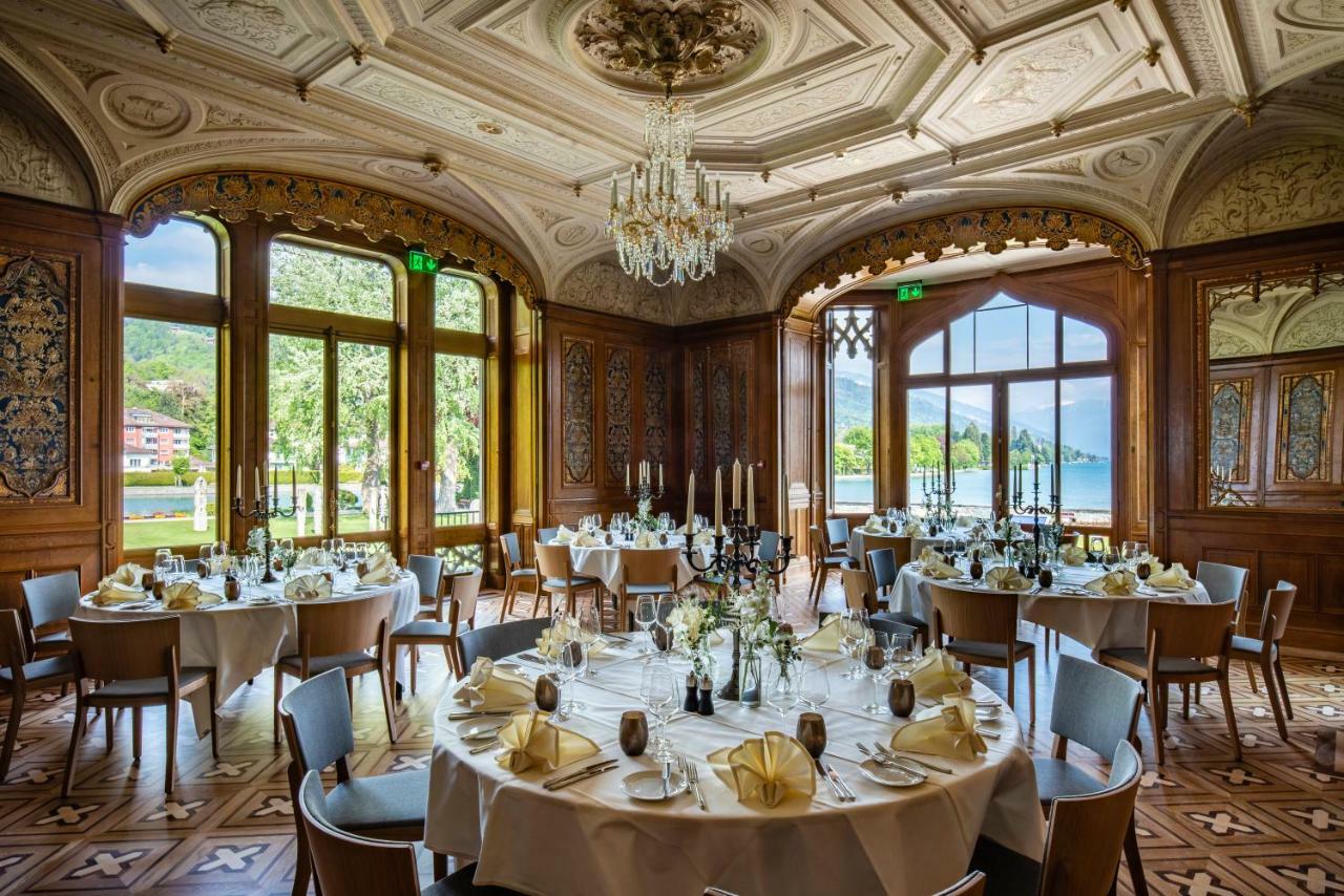 Schloss Schadau - Swiss Historic Hotel Thun Dış mekan fotoğraf