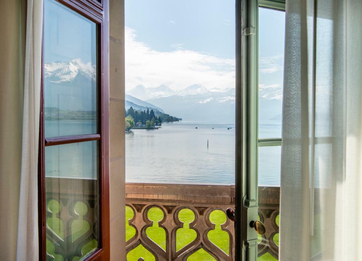 Schloss Schadau - Swiss Historic Hotel Thun Dış mekan fotoğraf