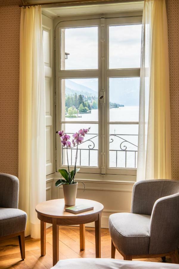 Schloss Schadau - Swiss Historic Hotel Thun Dış mekan fotoğraf