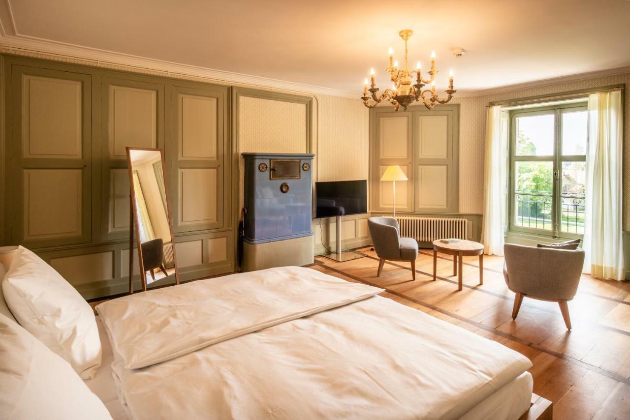 Schloss Schadau - Swiss Historic Hotel Thun Dış mekan fotoğraf